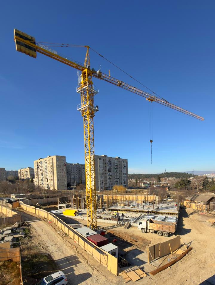 Колонны 7-го этажа