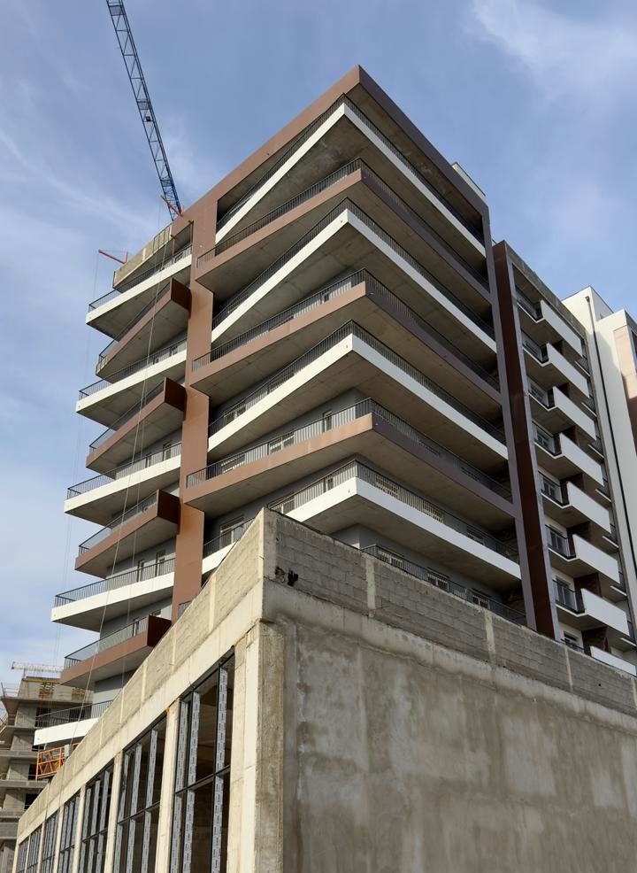 Block A - Facade works